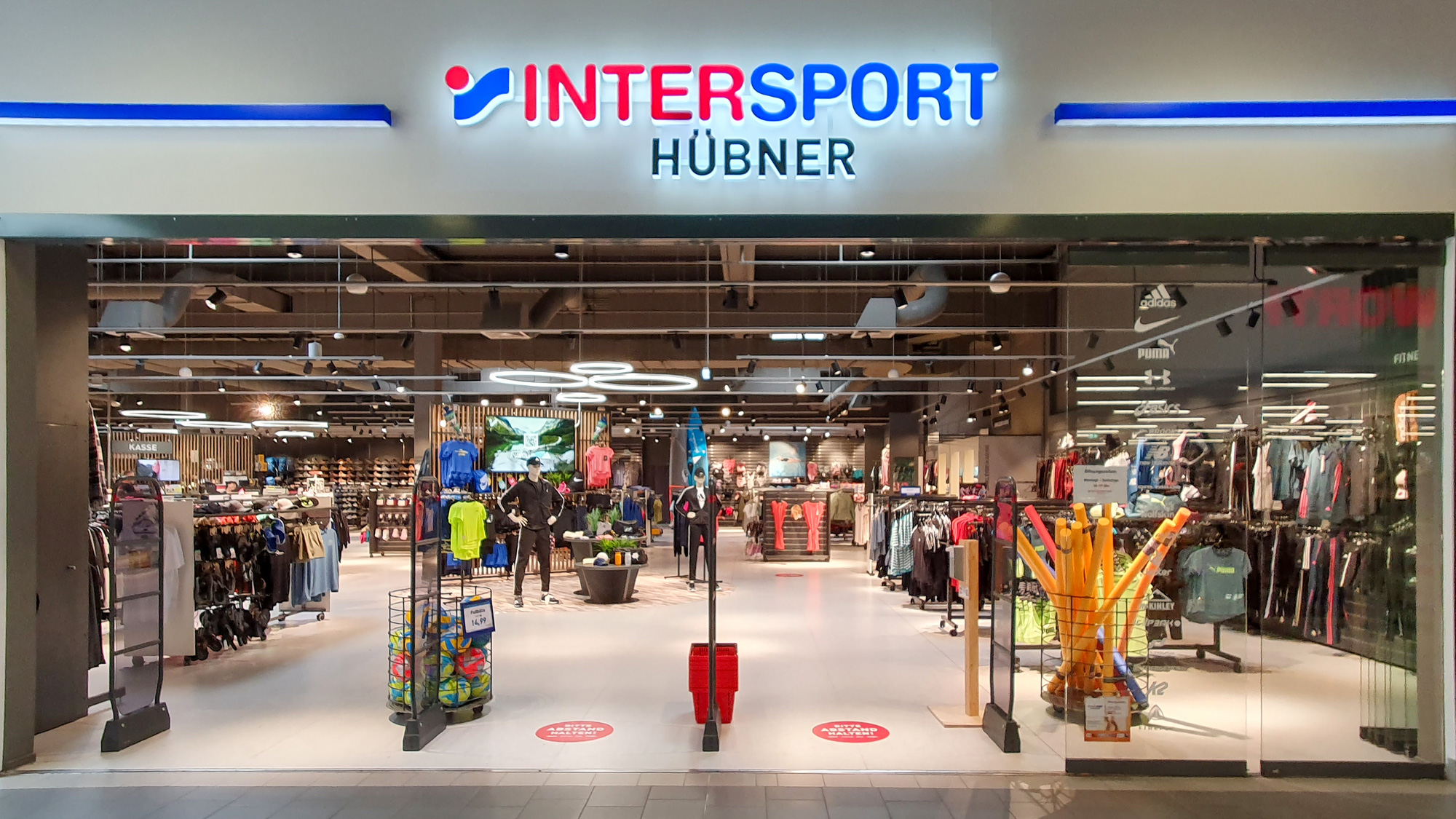 Intersport Hübner im EKZ Wust | An der Bundesstrasse 1, 14776 Brandenburg/Havel